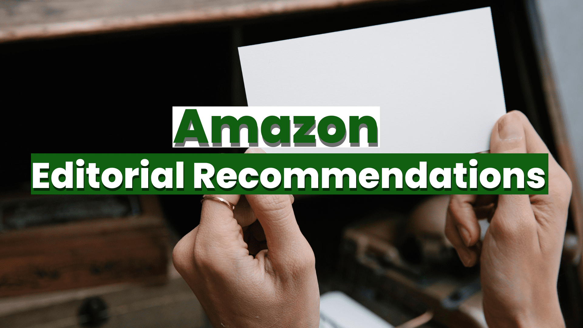 Amazon Editorial Recommendations