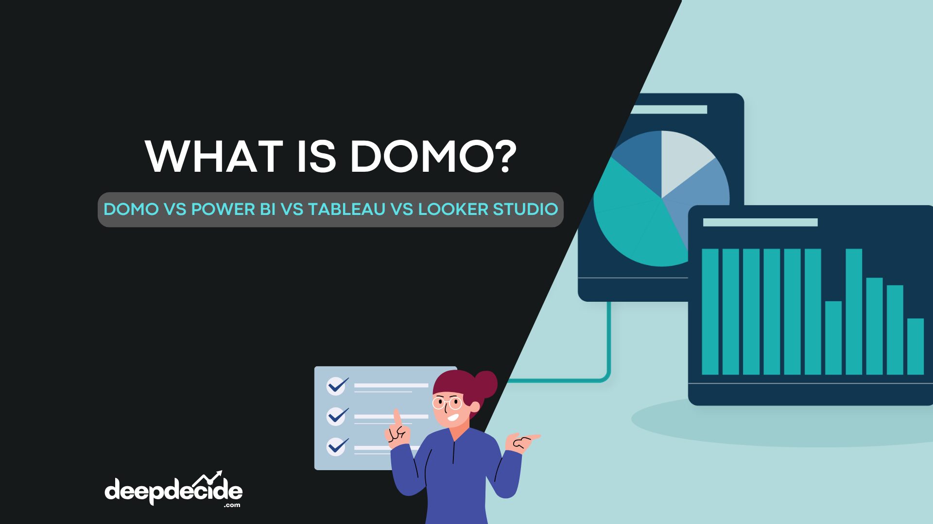 What is DOMO? DOMO vs Power BI vs Tableau vs Looker Studio